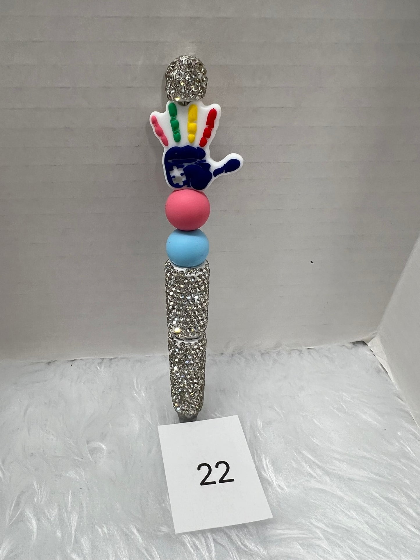 Autism Awareness Sparkle Pen