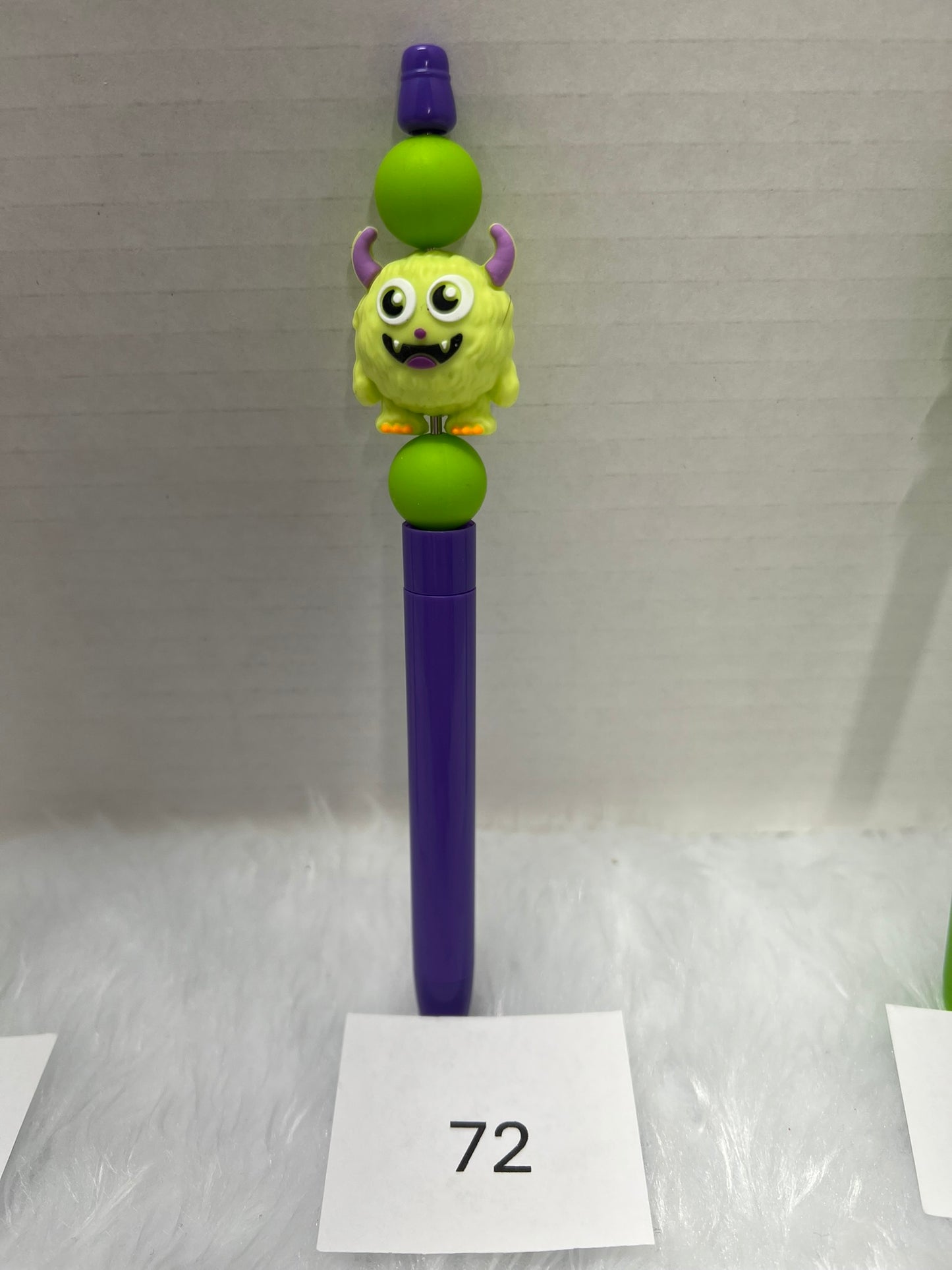 Little Monster Buddy Pen – Purple & Lime Edition