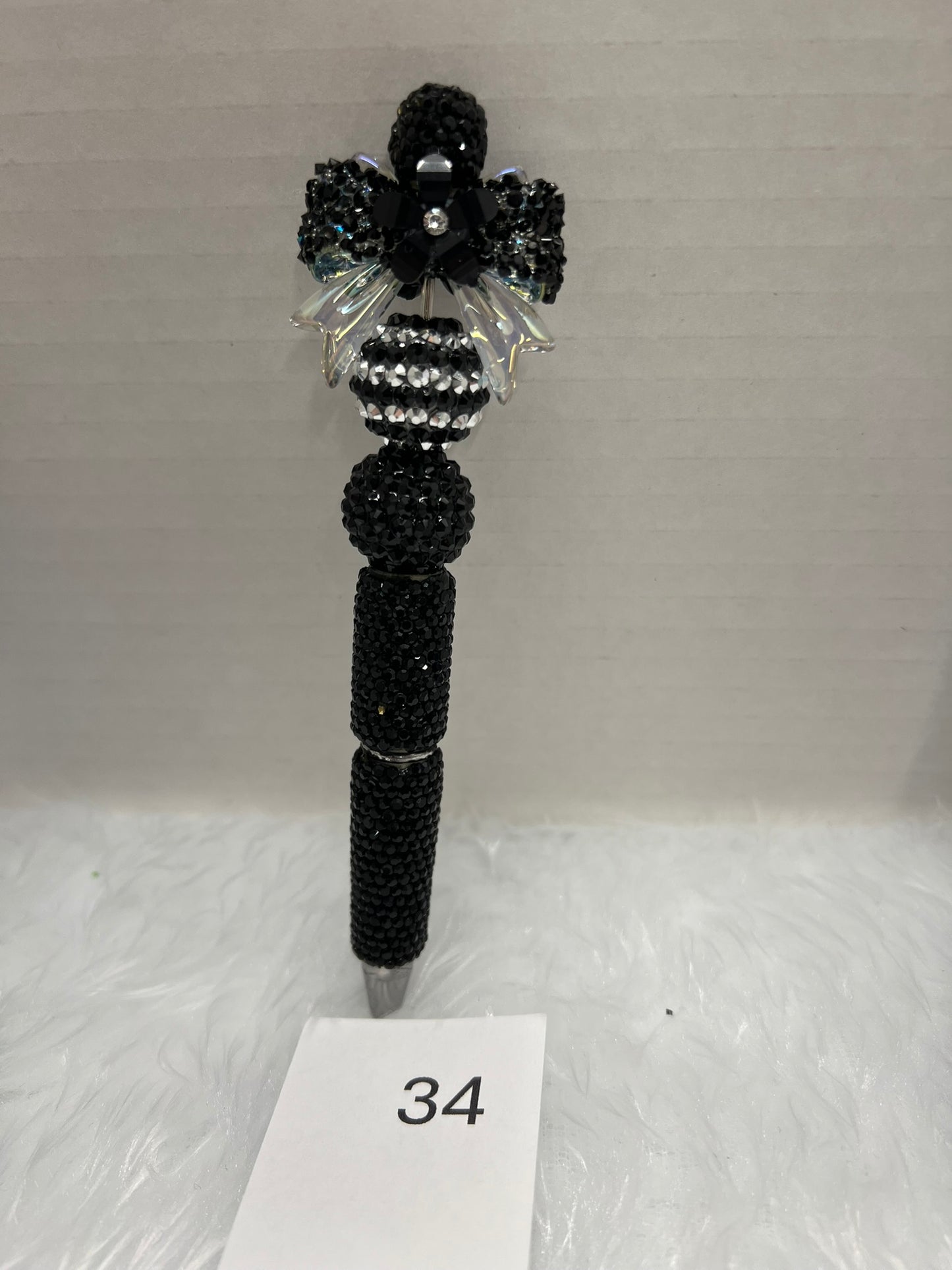 Midnight Elegance Crystal Pen