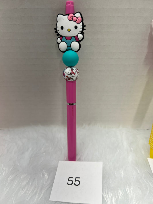 Kawaii Kitty Pen – Bubblegum Edition