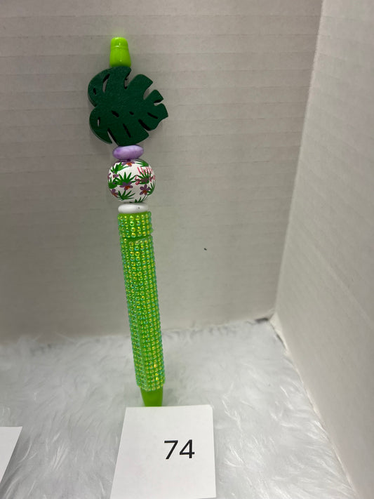 Tropical Monstera Pen – Botanical Bliss Edition