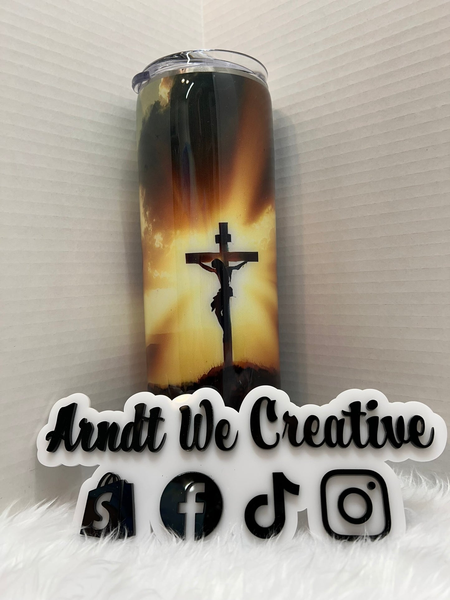 Ready to Ship - 30oz Skinny Tumbler (Holy)