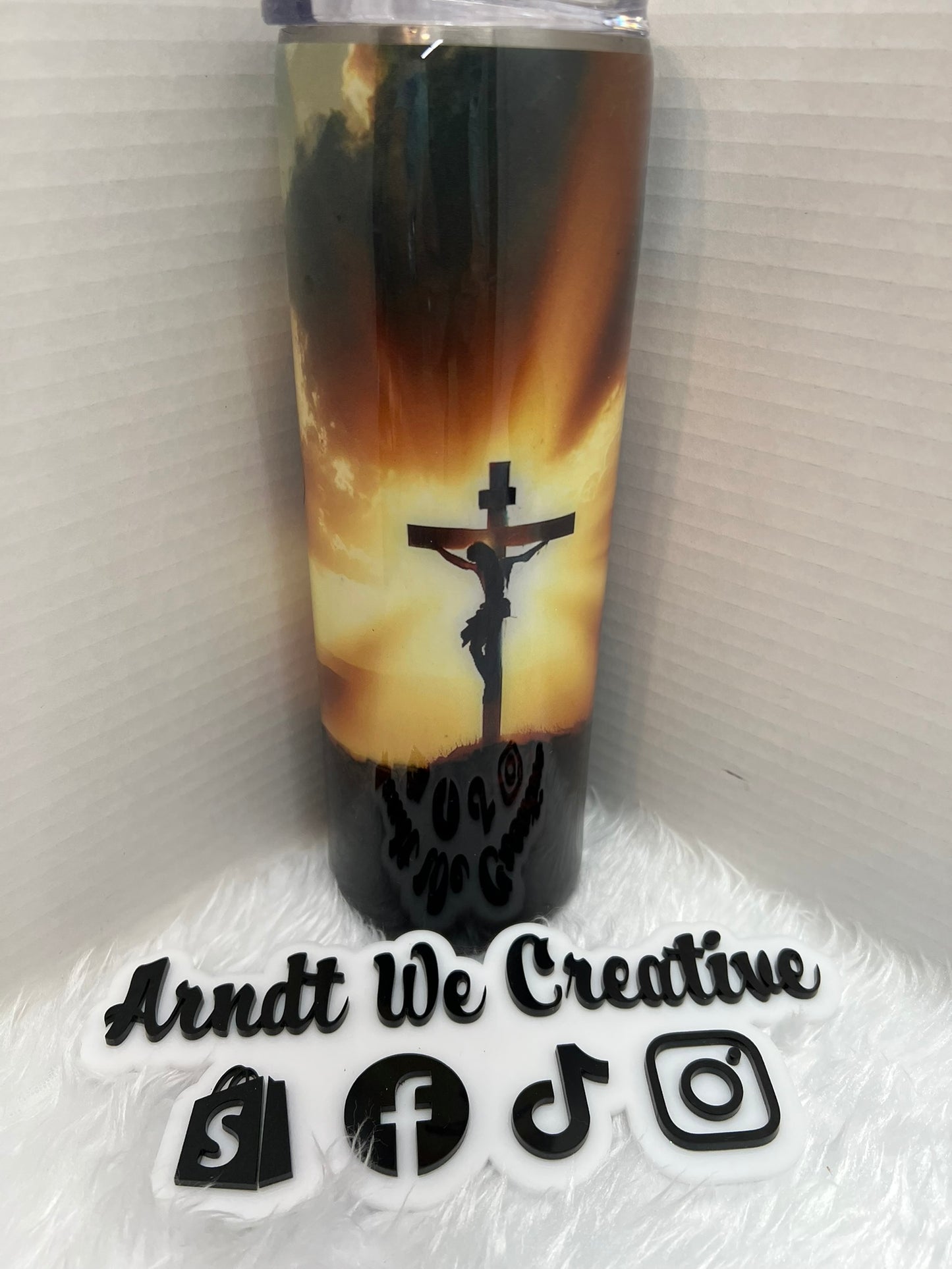 Ready to Ship - 30oz Skinny Tumbler (Holy)