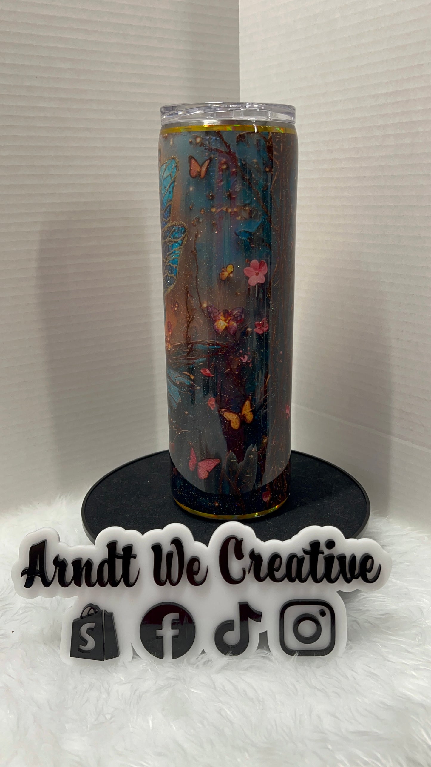 Ready to Ship - 30oz Skinny Tumbler (fairy)