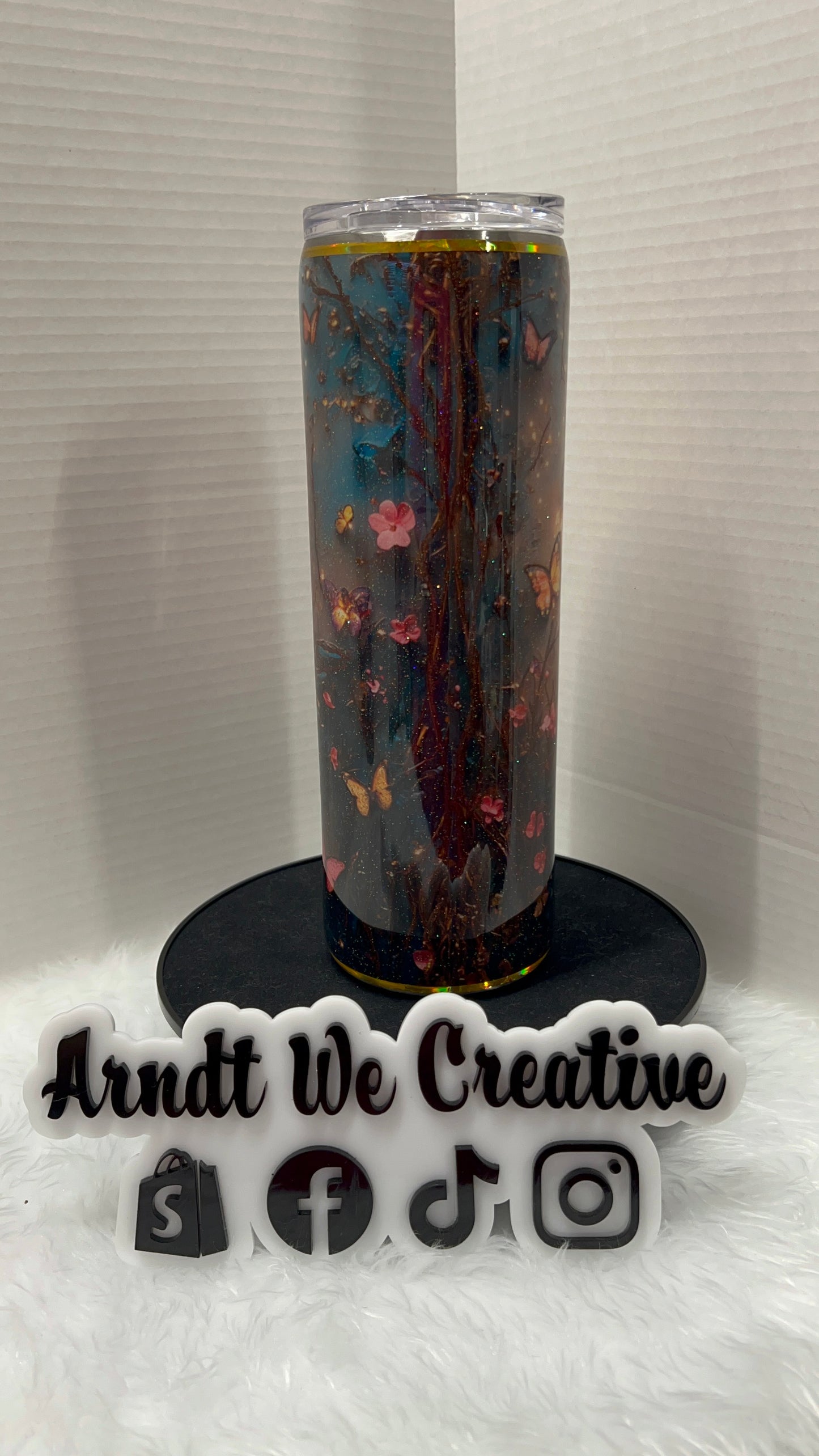 Ready to Ship - 30oz Skinny Tumbler (fairy)
