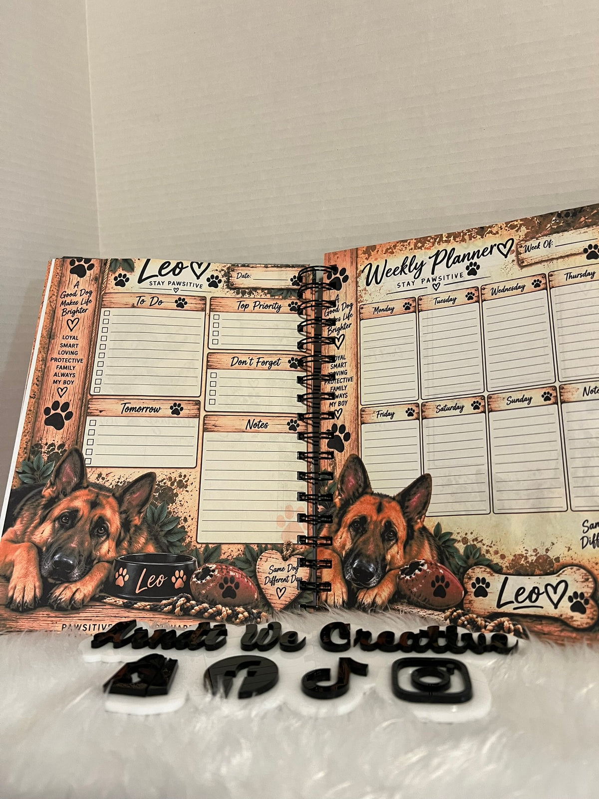 Custom 1-Year Personalized Planner – Made Just for You