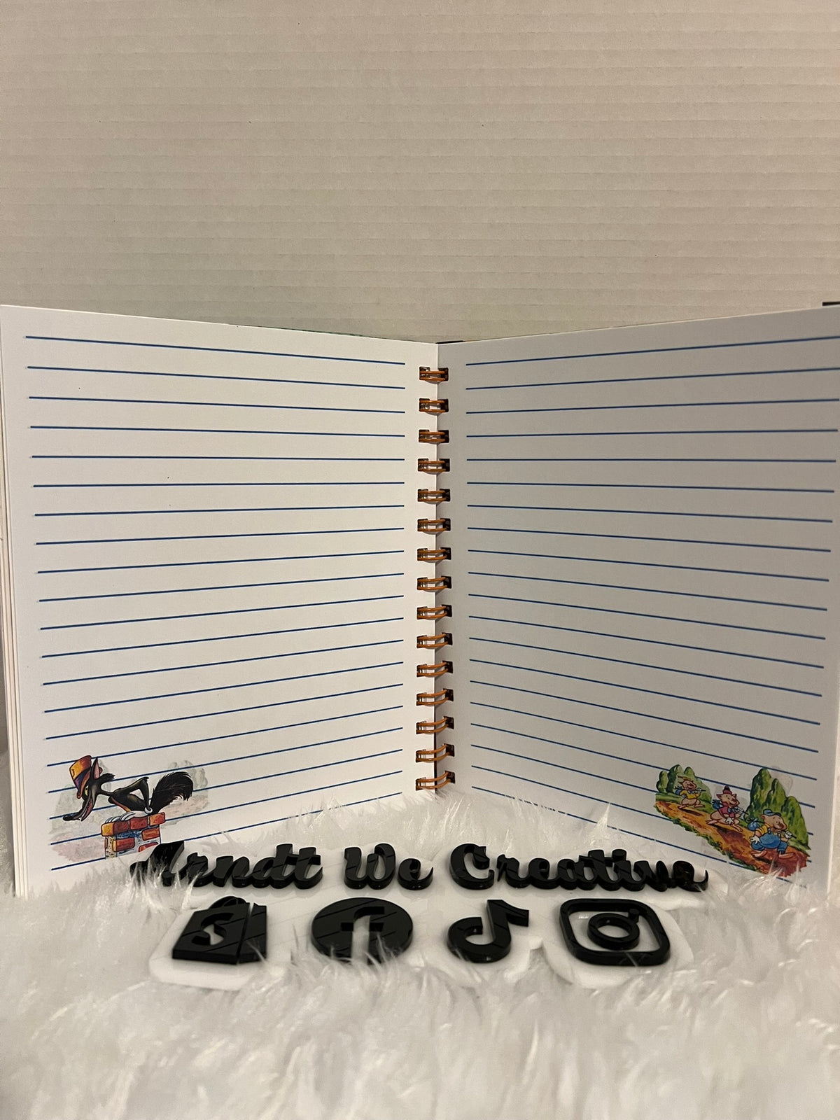 Custom Repurposed Book Planner, Journal or Guest Book