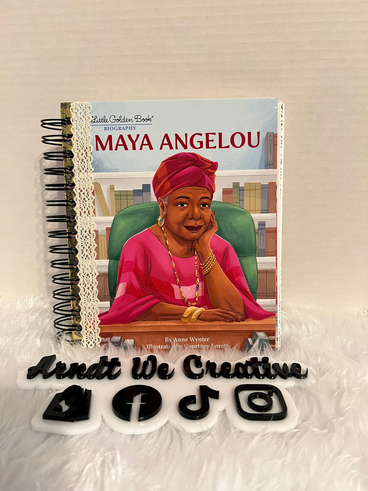 Custom Repurposed Book Planner, Journal or Guest Book