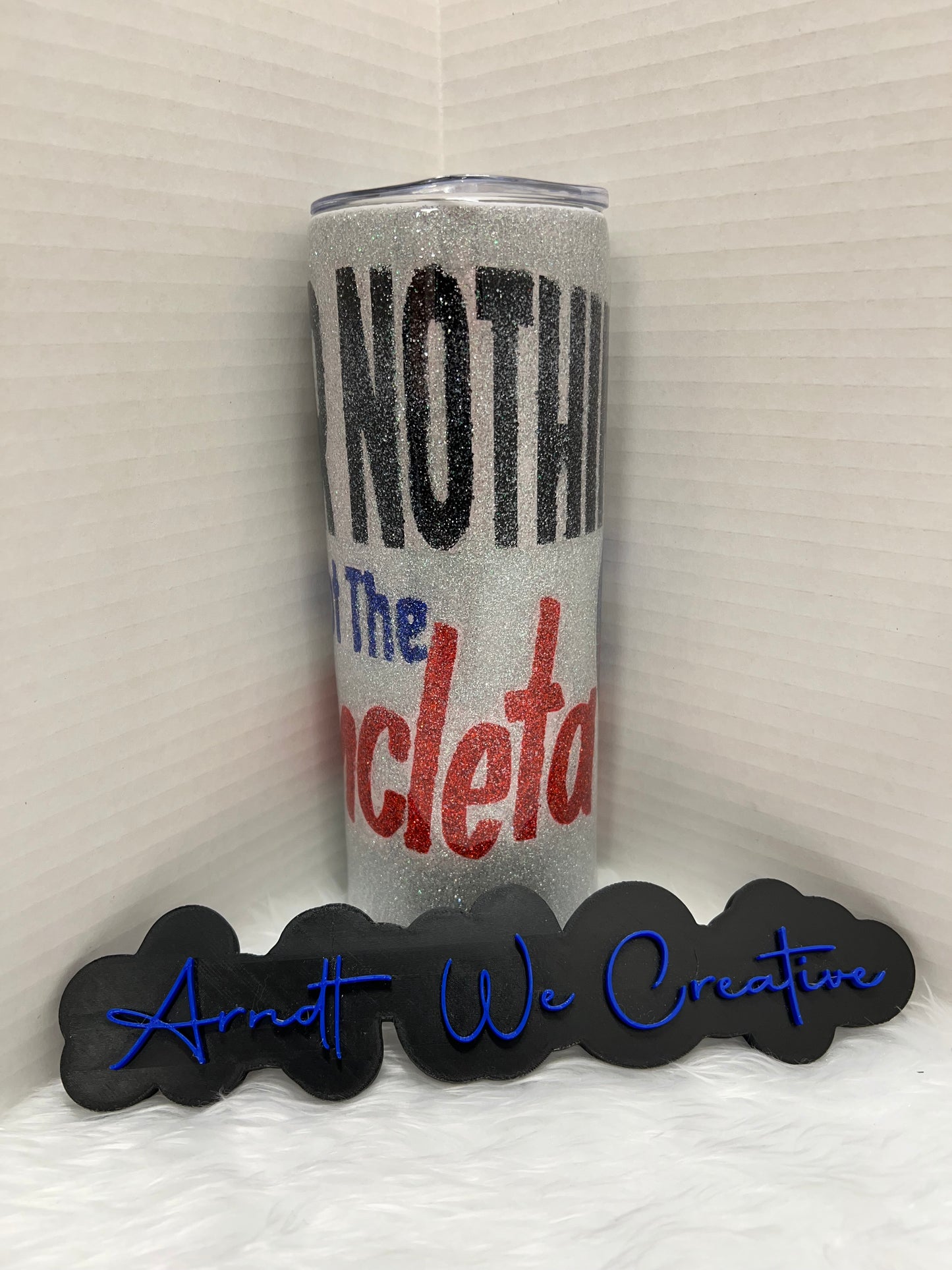 Ready to Ship - 20oz Skinny Tumbler "I fear nothing except the chancleta"