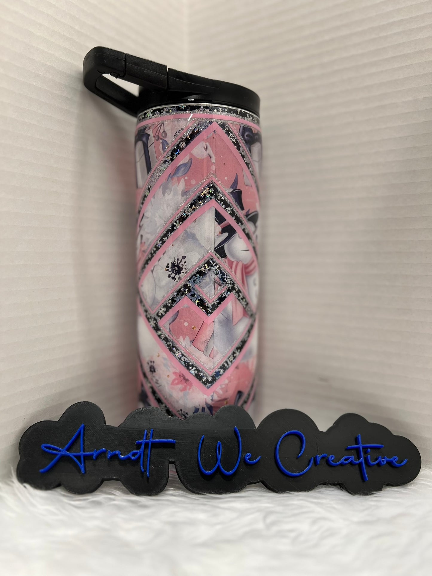Ready to Ship - 20oz Skinny Tumbler (Snowman)